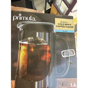 Primula PBPBK5101 Burke Cold Brew Maker 1.6Qt Capacity - Black